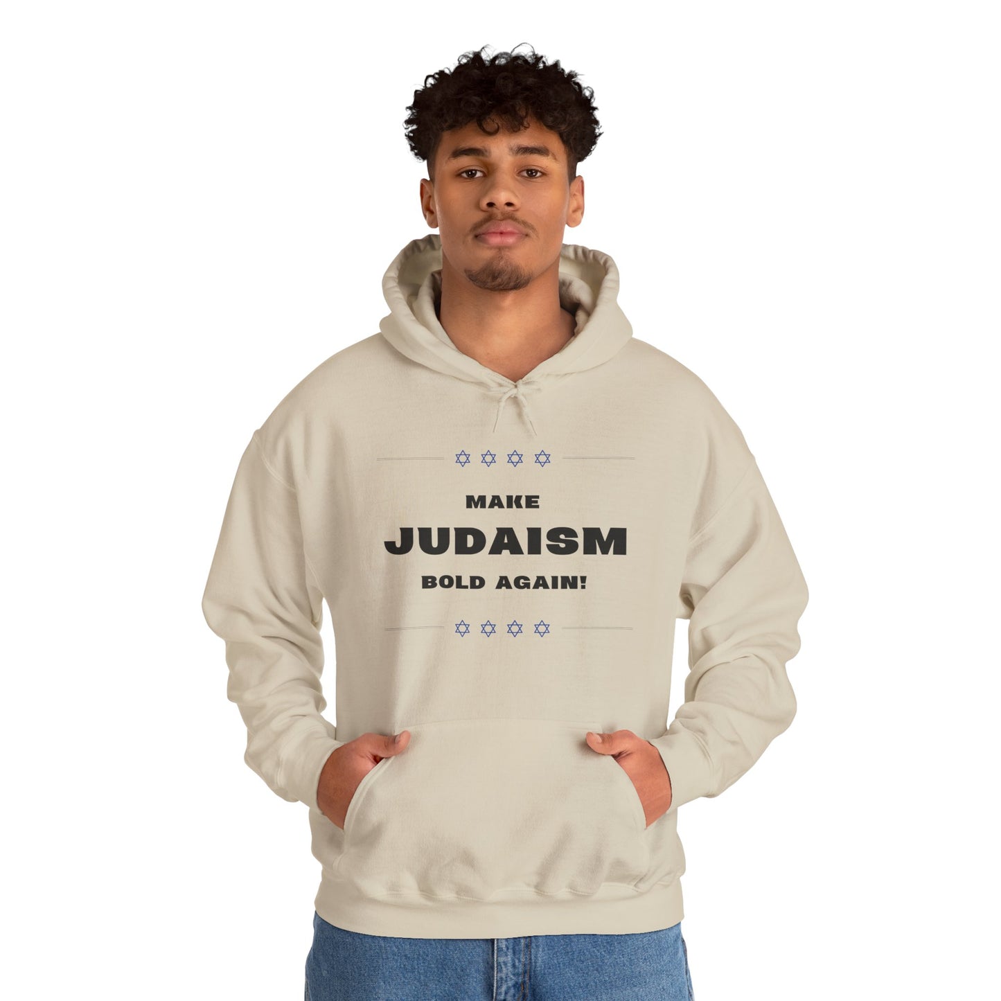Make Judaism Bold Again! (Unisex) hoodie - Jewish/Israel Pride