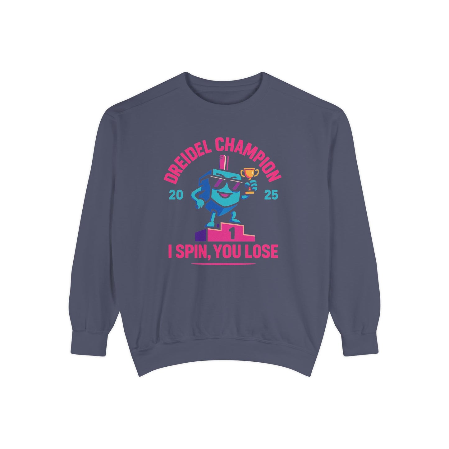 Dreidel Champion - Hannukah Swag Comfy Unisex Sweatshirt
