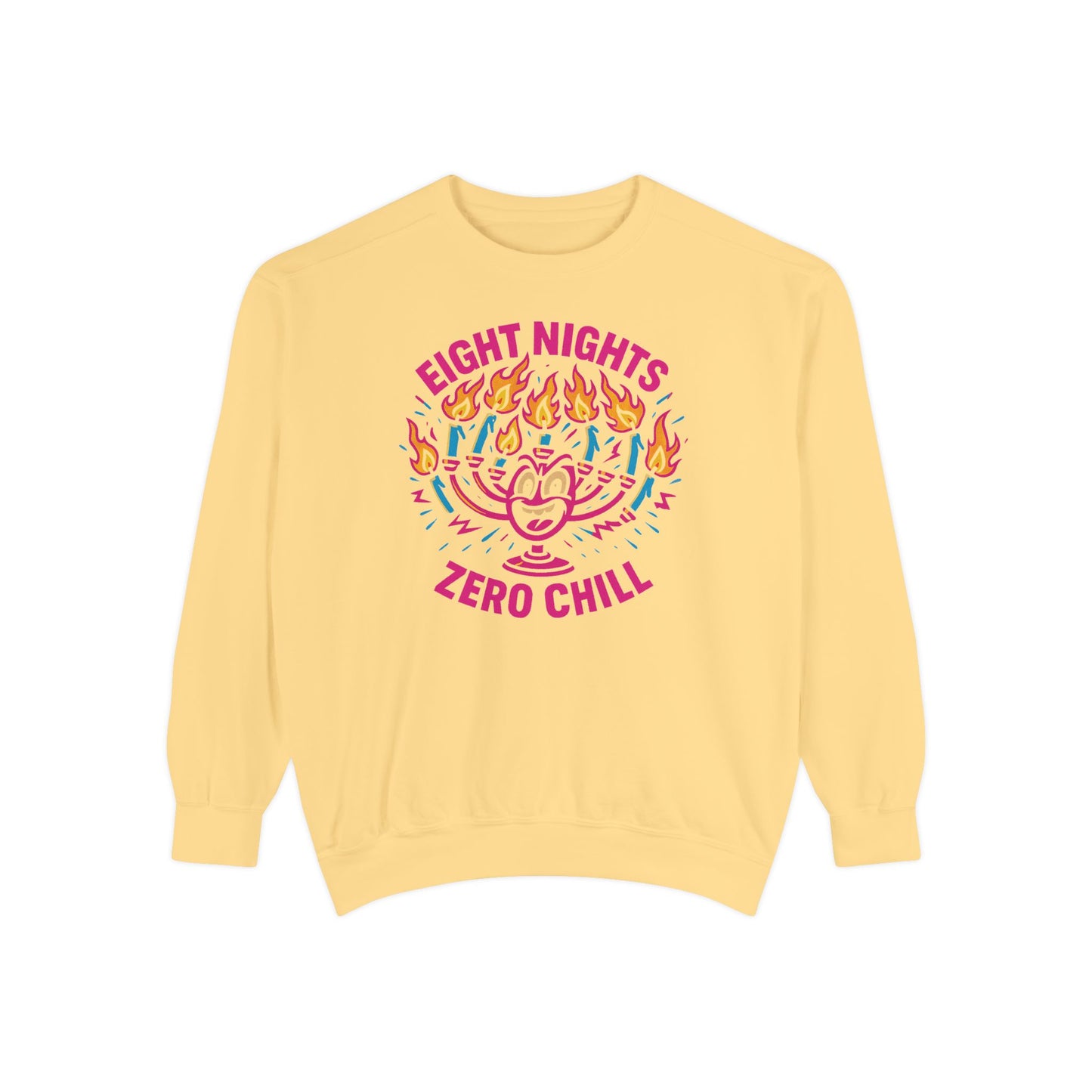 Eight nights - Hannukah Swag Comfy Unisex Sweatshirt