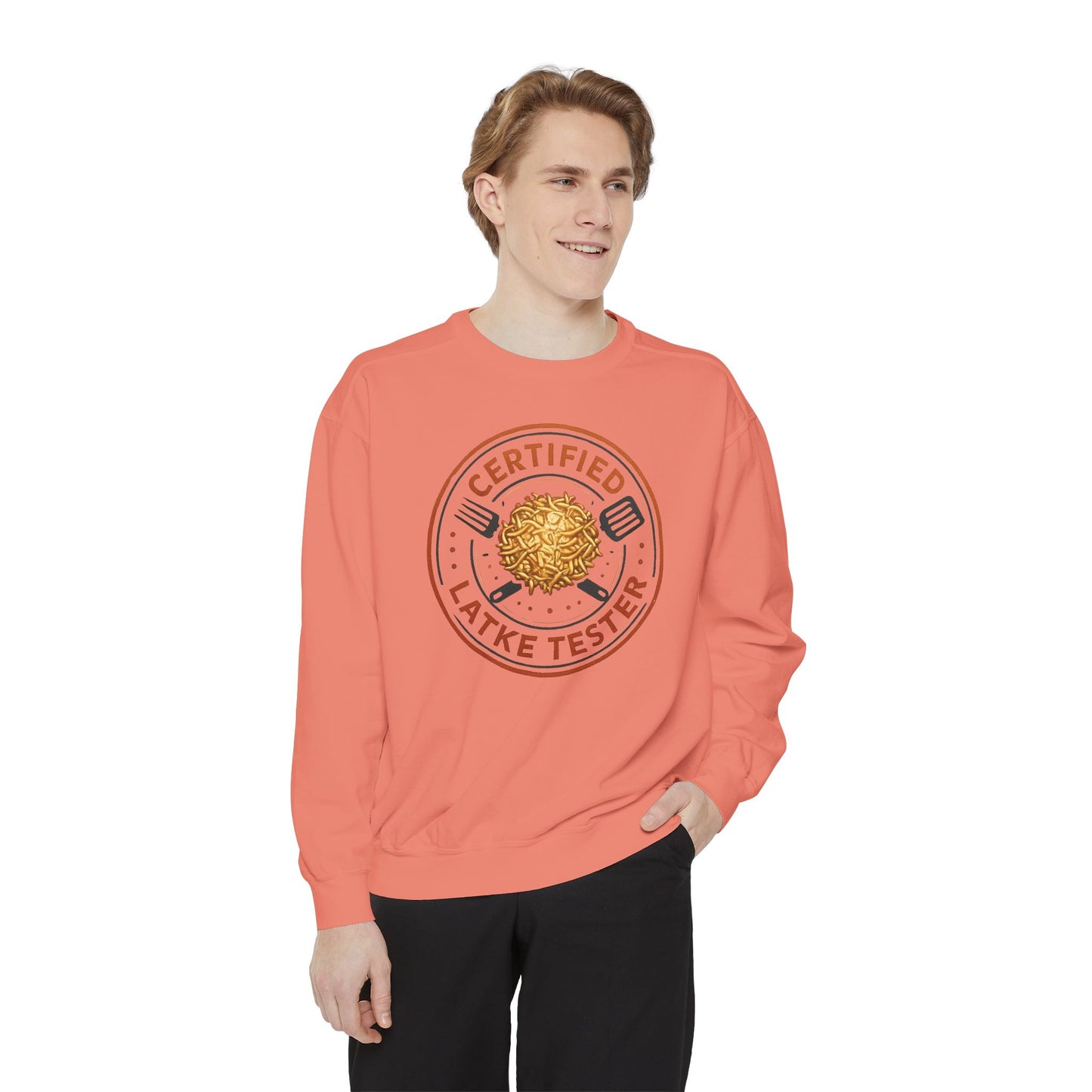 Certified Latke Tester - Hannukah Swag Comfy Unisex Sweatshirt