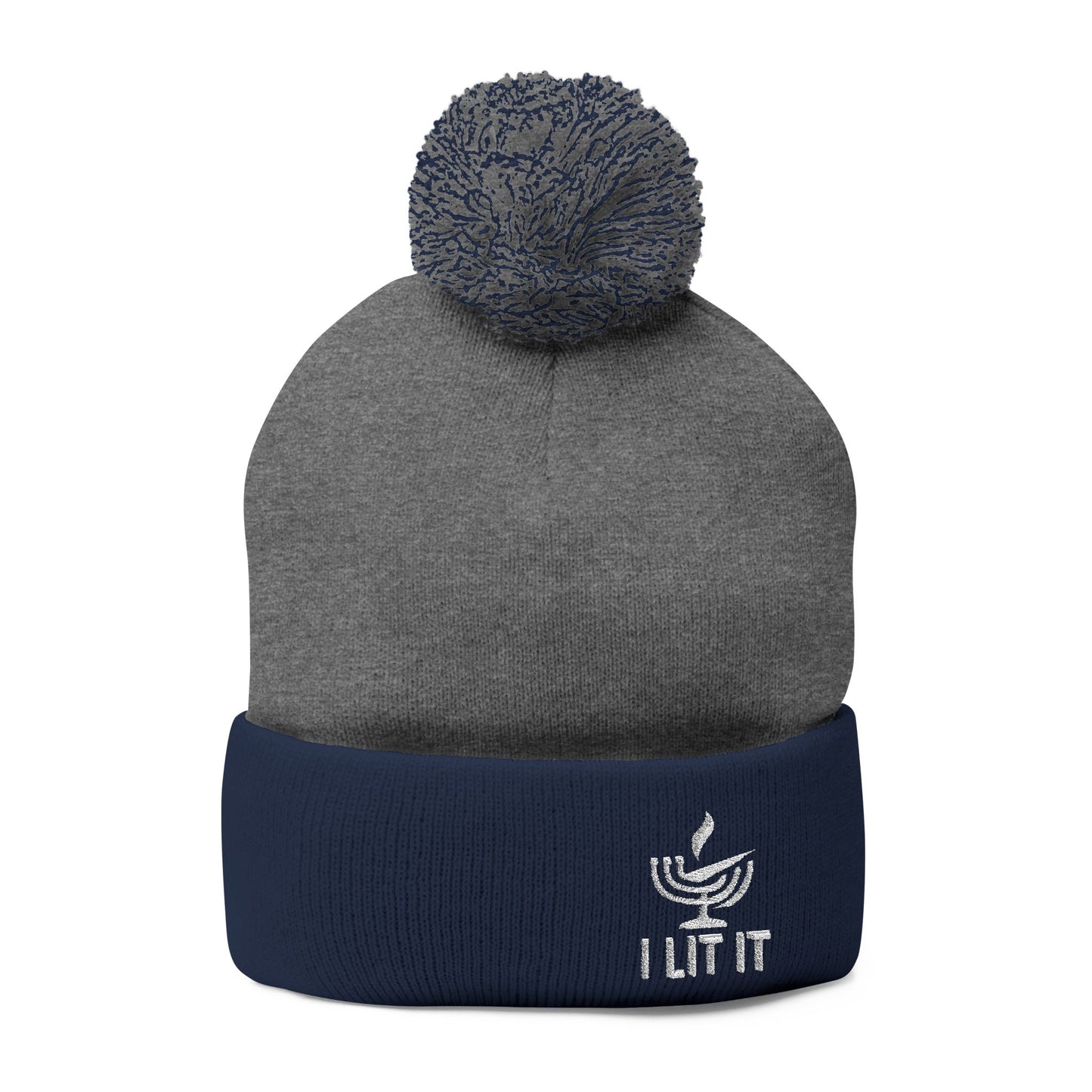 I LIT IT — Cozy Winter Beanie Unisex