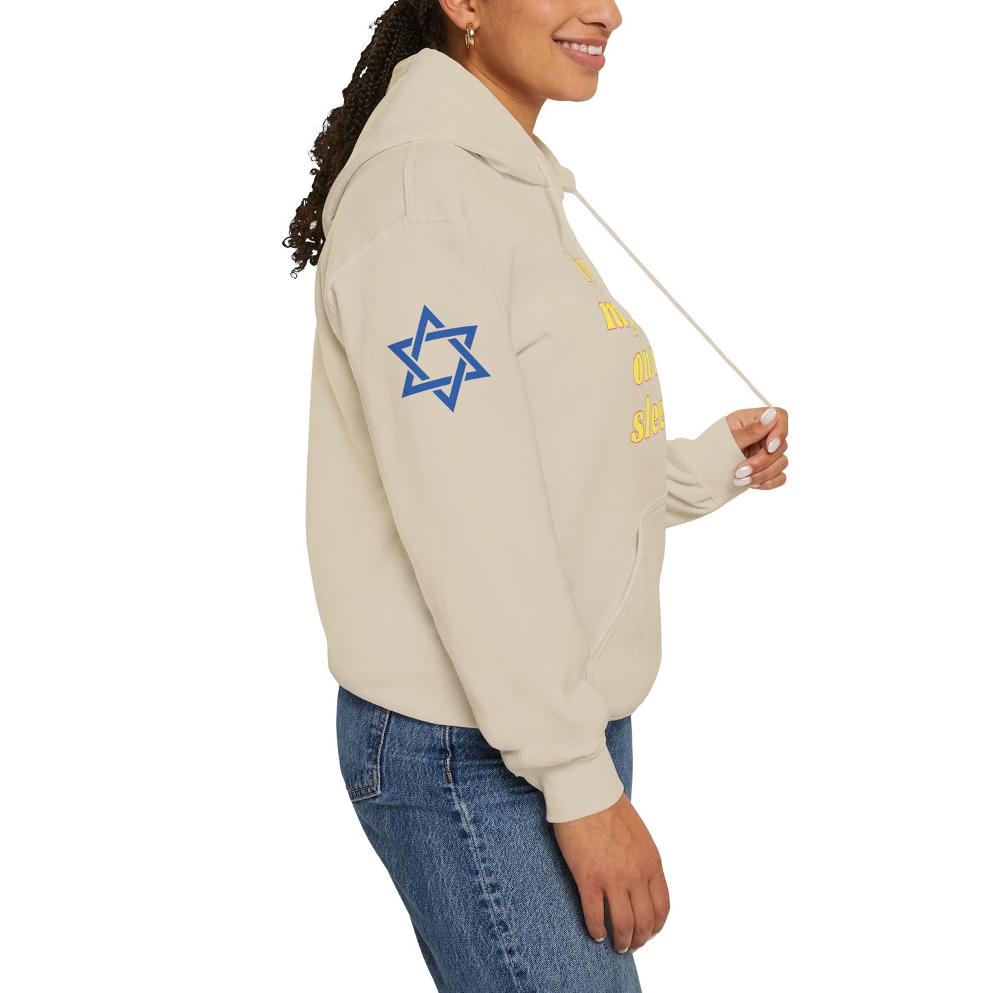 Soul on Sleeve (Unisex) hoodie - Jewish/Israel Pride