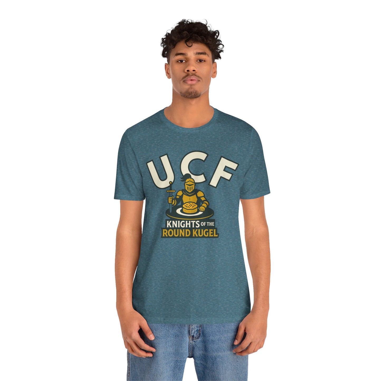 UCF Unisex Jersey Tee - "Knights of the round kugel"
