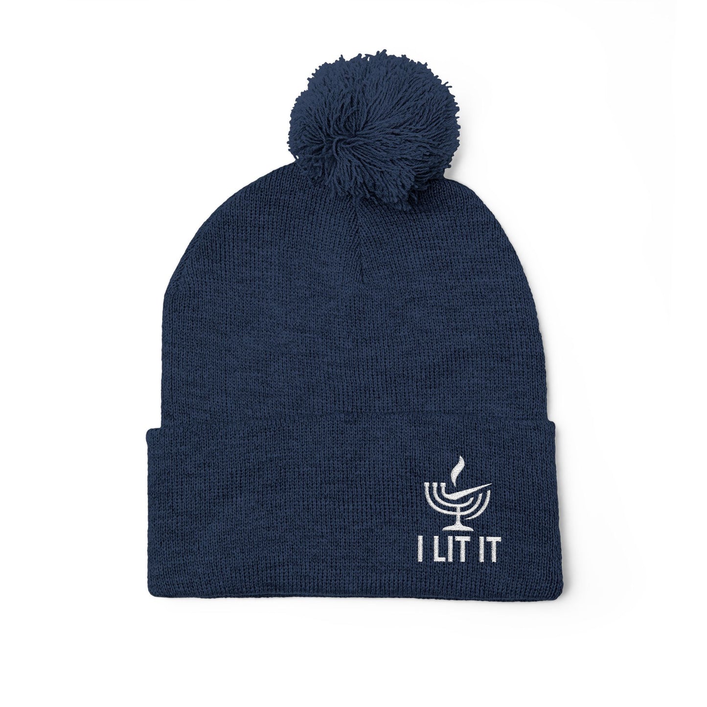 I LIT IT — Cozy Winter Beanie Unisex