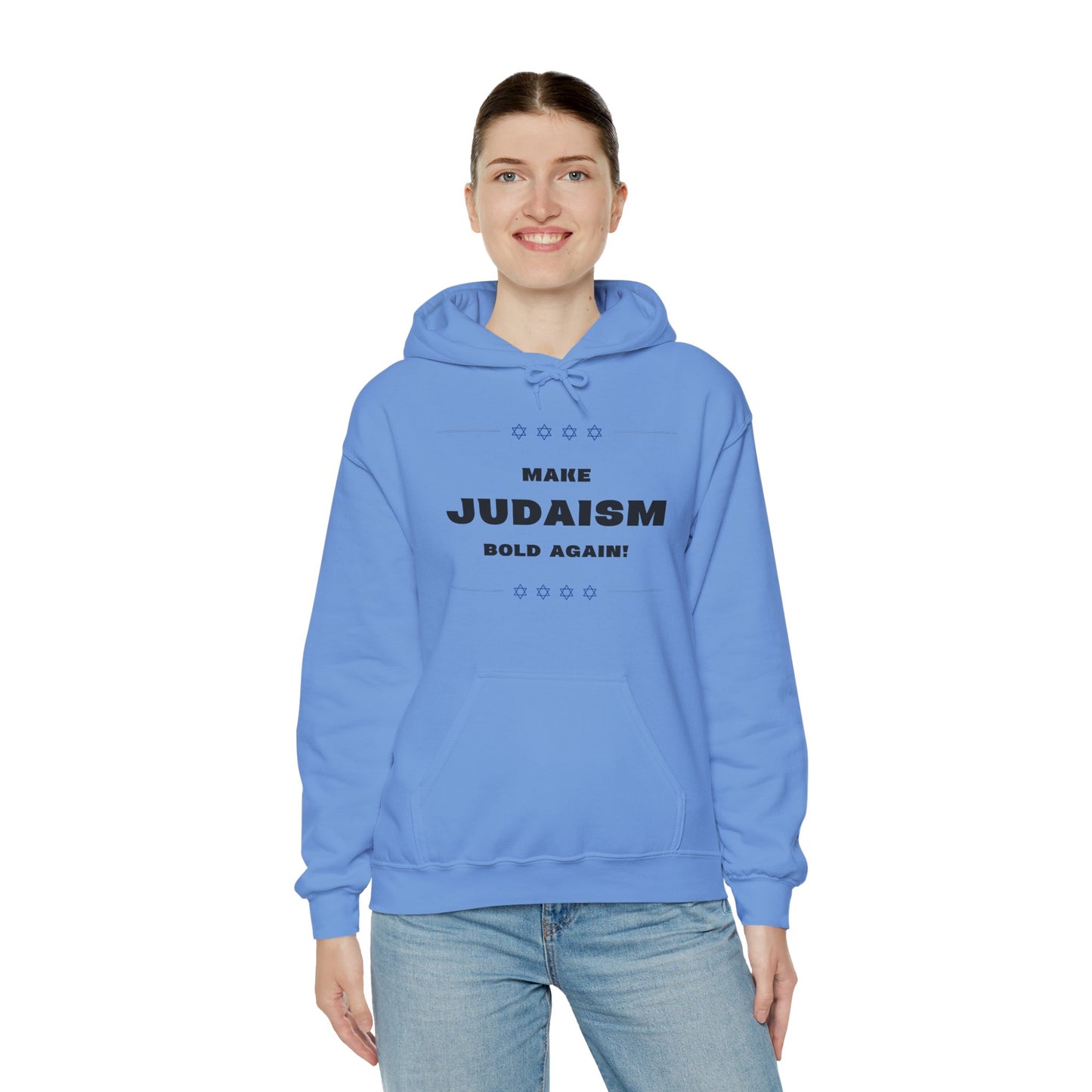 Make Judaism Bold Again! (Unisex) hoodie - Jewish/Israel Pride