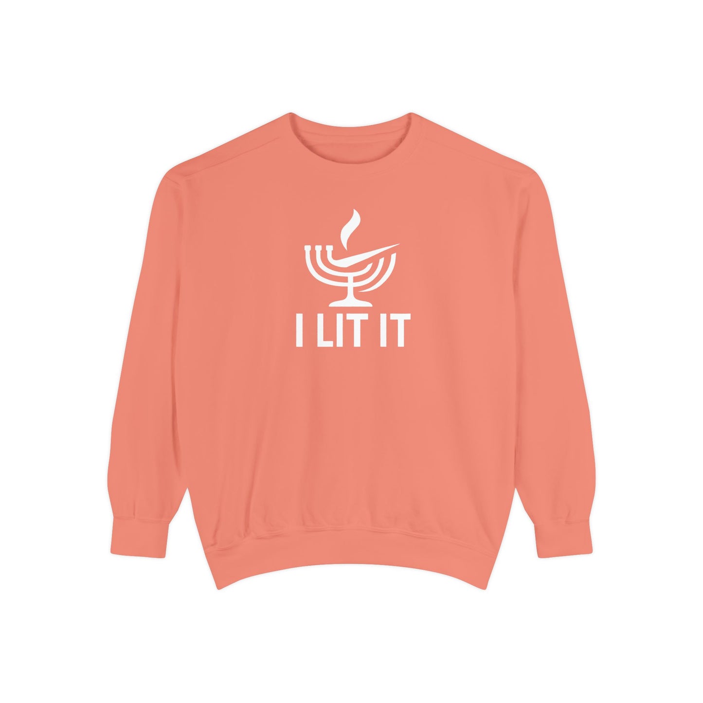 Get Lit Nike - Zero Chill - Hannukah Swag Comfy Unisex Sweatshirt