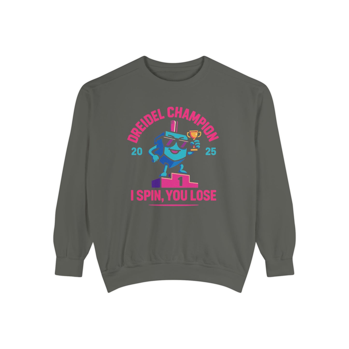 Dreidel Champion - Hannukah Swag Comfy Unisex Sweatshirt