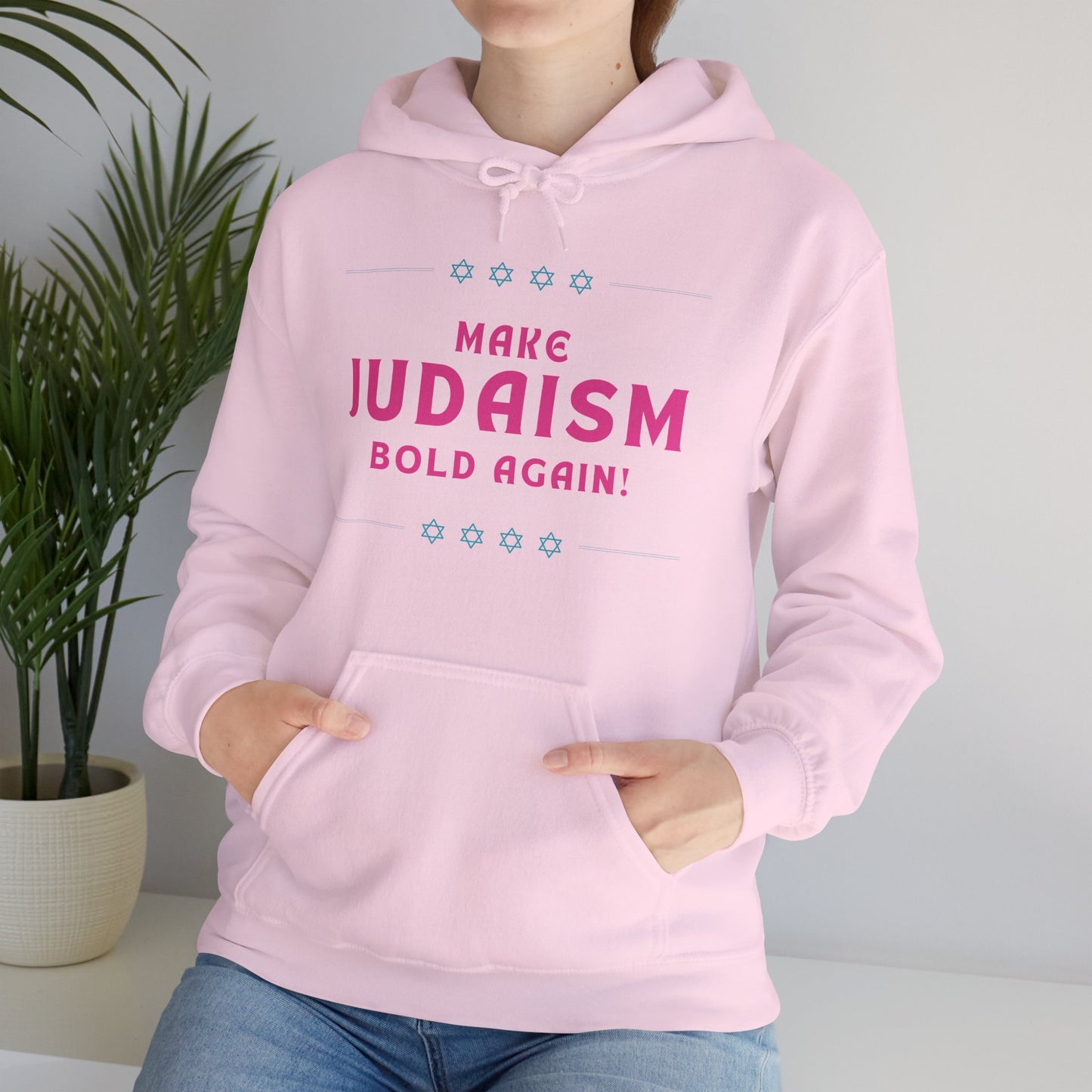 Make Judaism Bold Again! (Unisex) hoodie - Jewish/Israel Pride