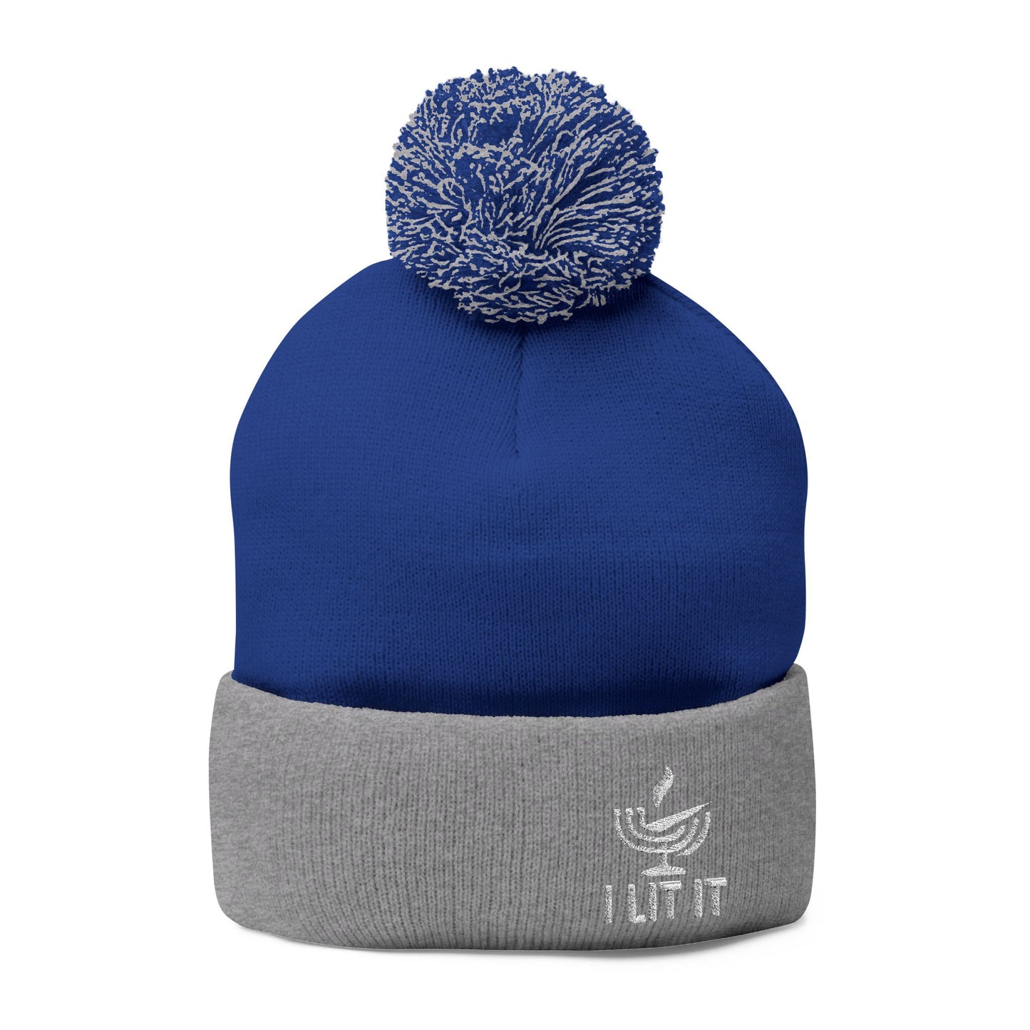I LIT IT — Cozy Winter Beanie Unisex