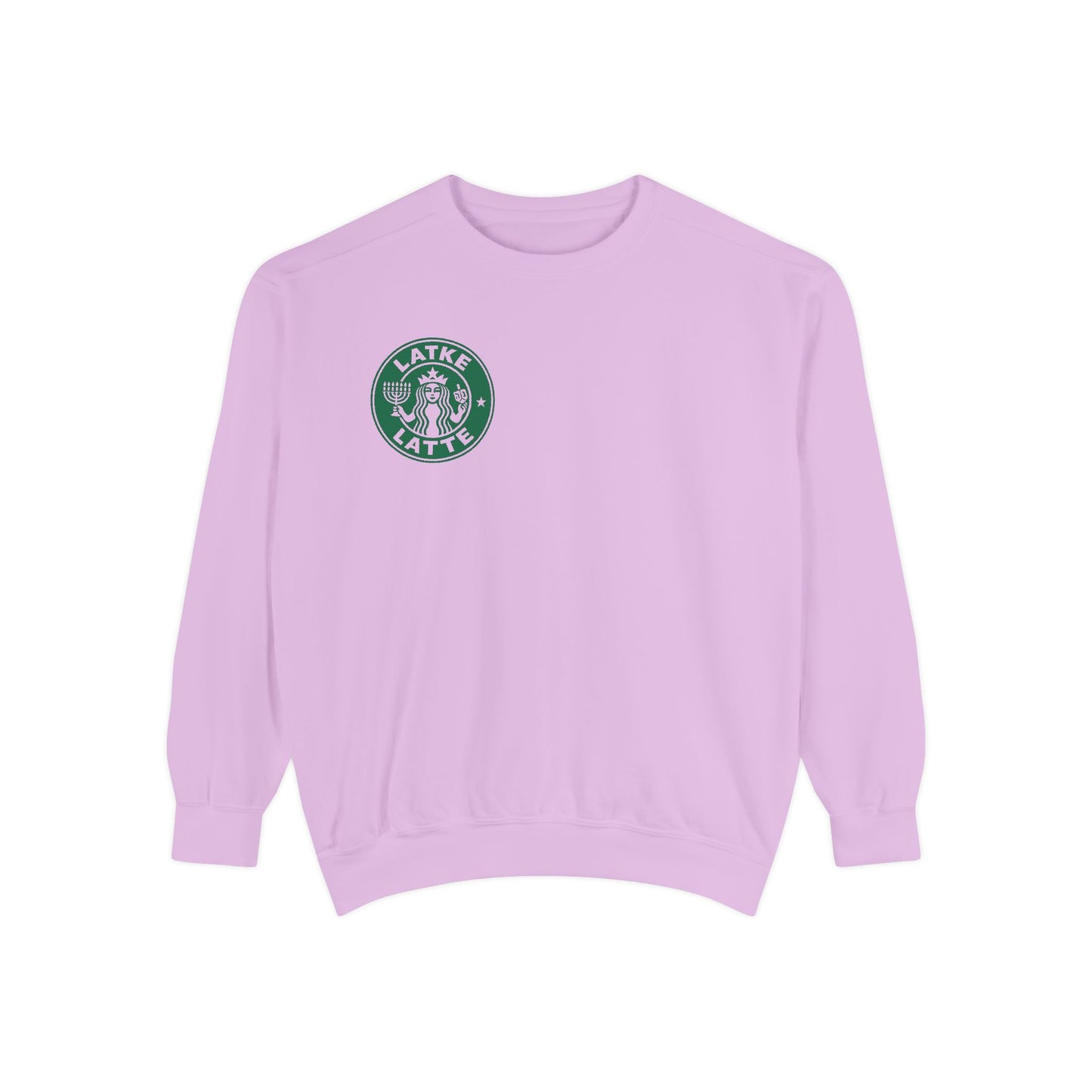 Latke Latte - Hannukah Swag Comfy Unisex Sweatshirt
