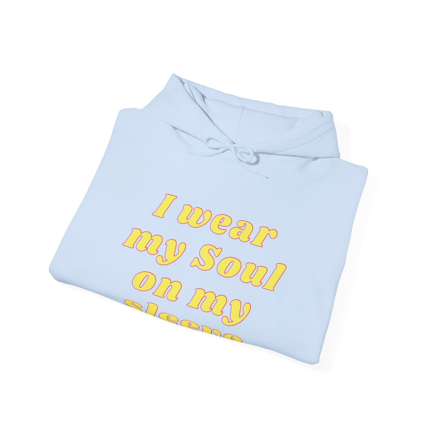 Soul on Sleeve (Unisex) hoodie - Jewish/Israel Pride