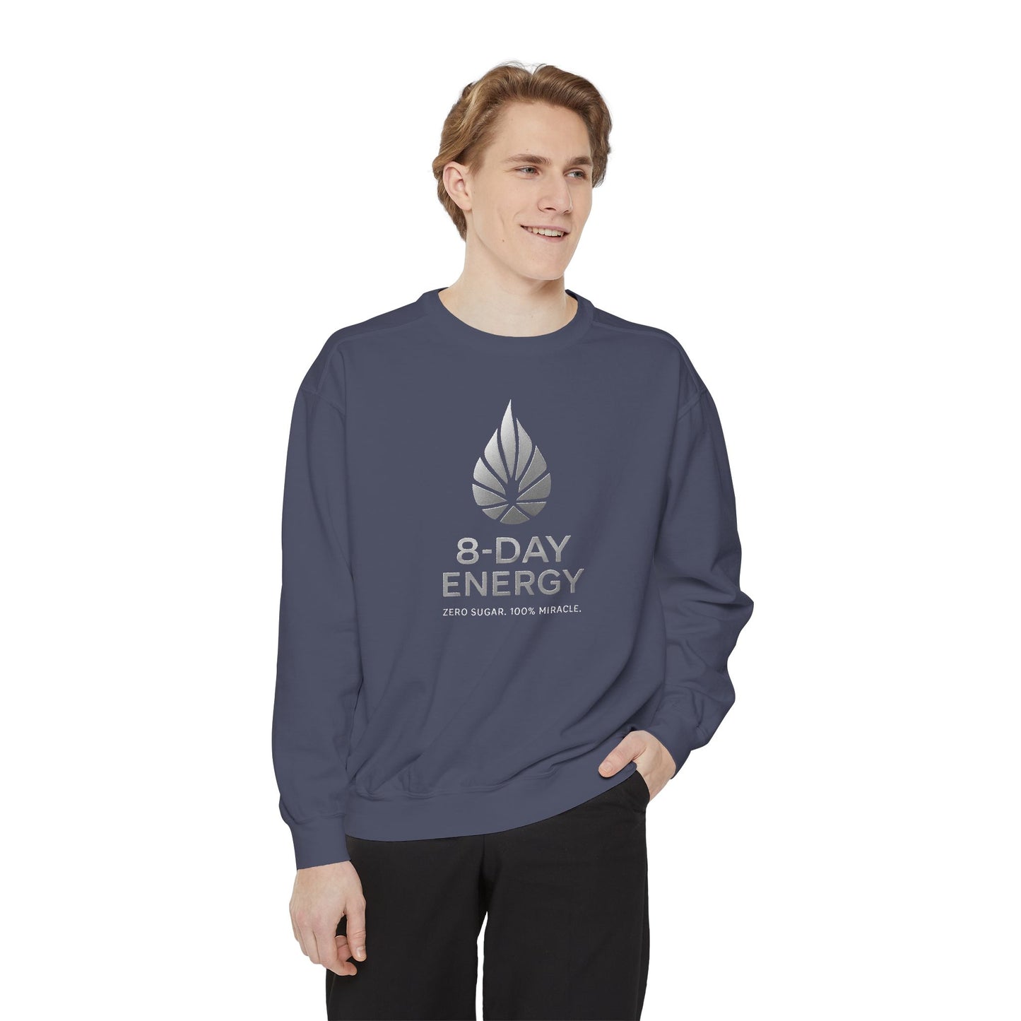 8-Day Energy Sweatshirt Comfy Unisex Crewneck