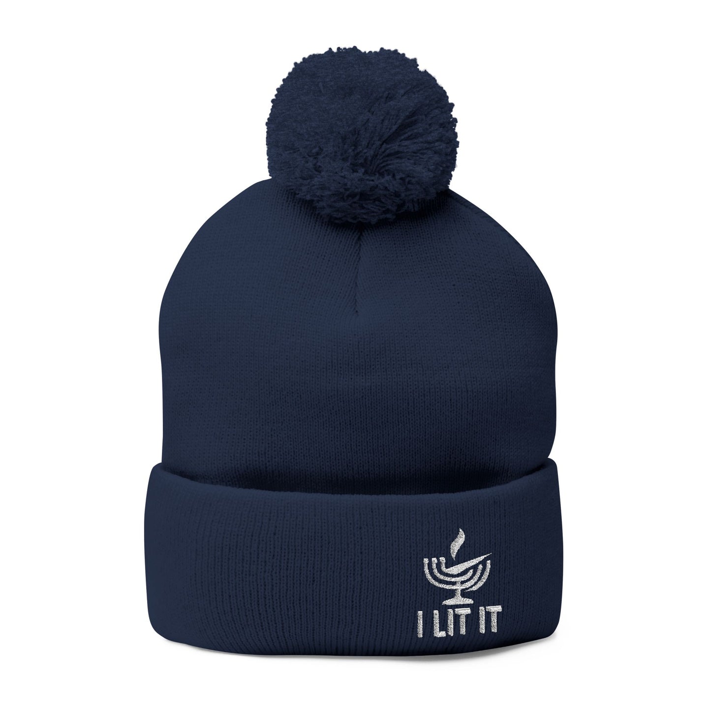I LIT IT — Cozy Winter Beanie Unisex
