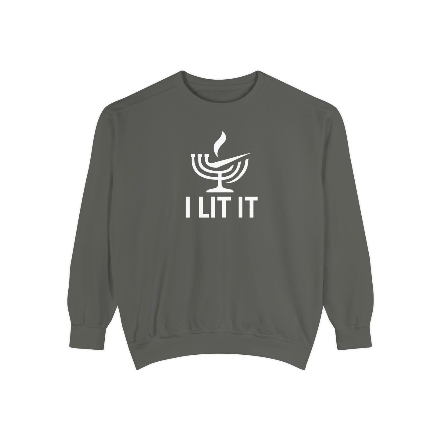 Get Lit Nike - Zero Chill - Hannukah Swag Comfy Unisex Sweatshirt
