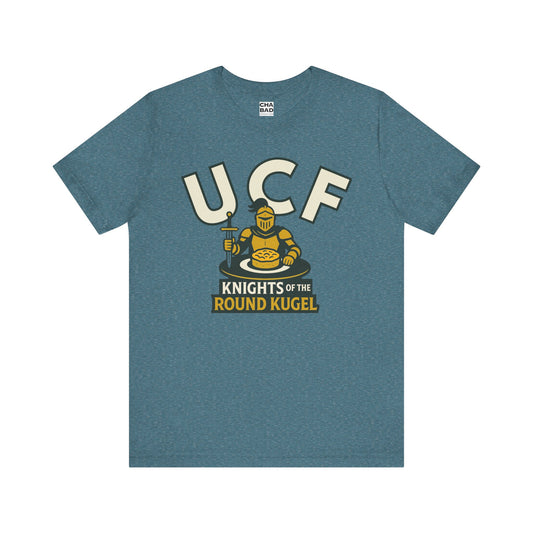 UCF Unisex Jersey Tee - "Knights of the round kugel"