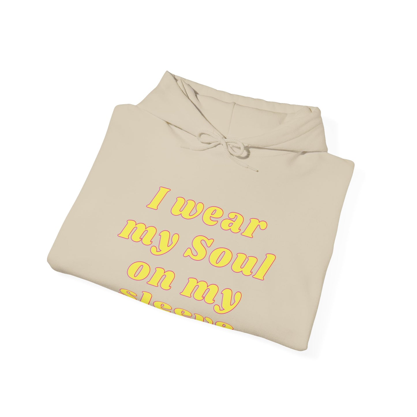 Soul on Sleeve (Unisex) hoodie - Jewish/Israel Pride