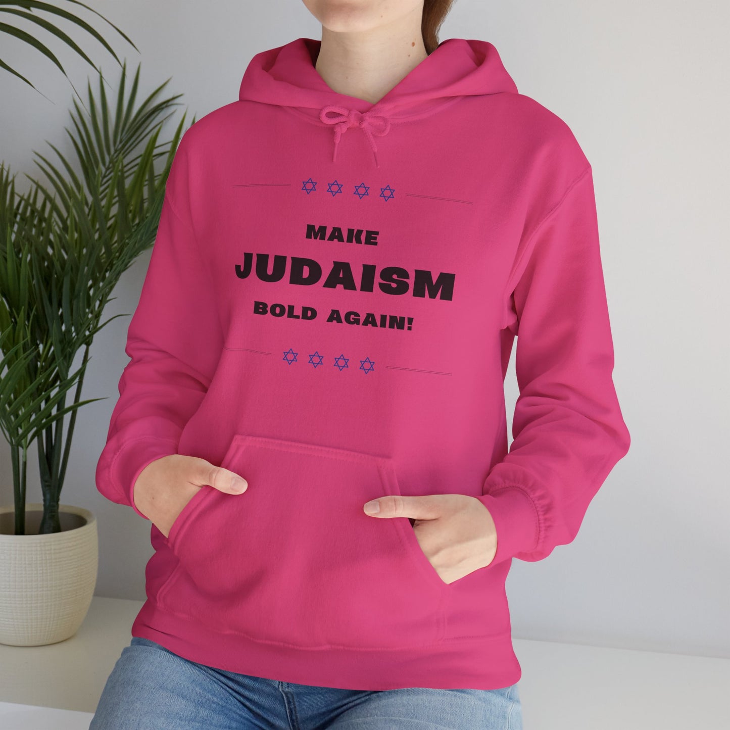Make Judaism Bold Again! (Unisex) hoodie - Jewish/Israel Pride