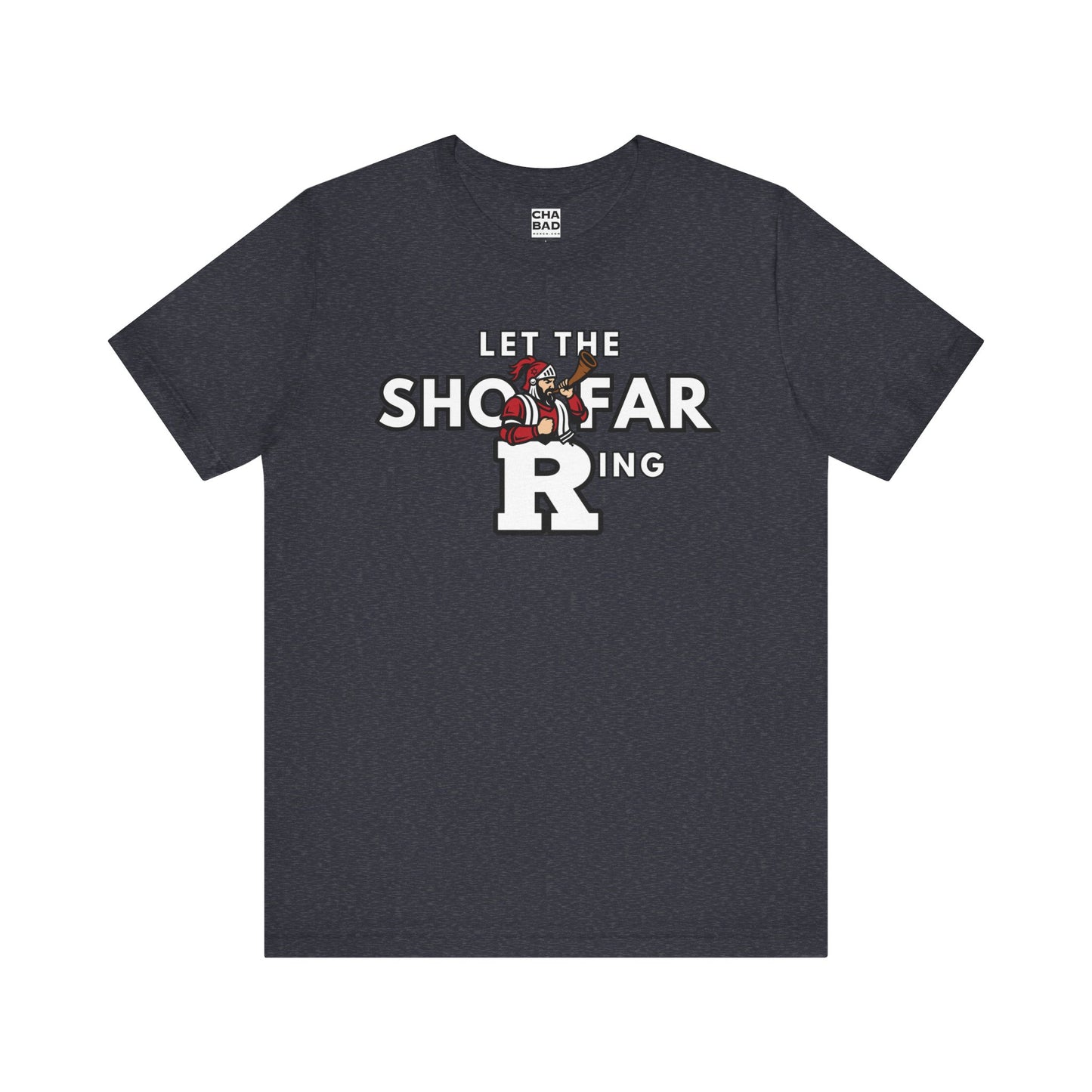 Rutgers Unisex Jersey Tee - "Let the Shofar Ring"