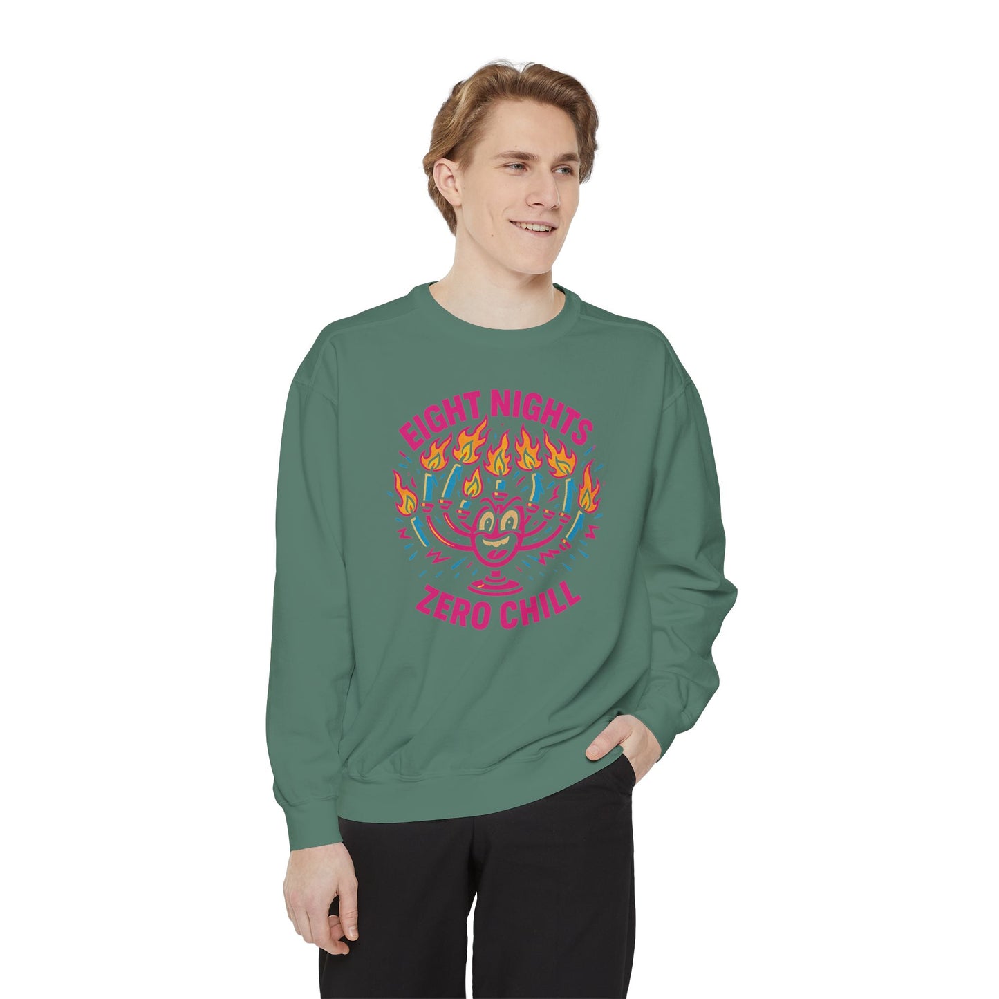 Eight nights - Hannukah Swag Comfy Unisex Sweatshirt