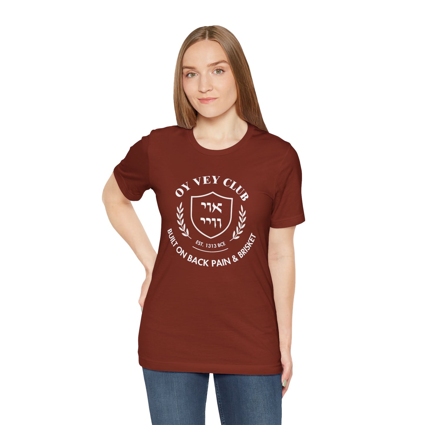 OY VEY CLUB Jewish Pride Unisex Tee Shirt