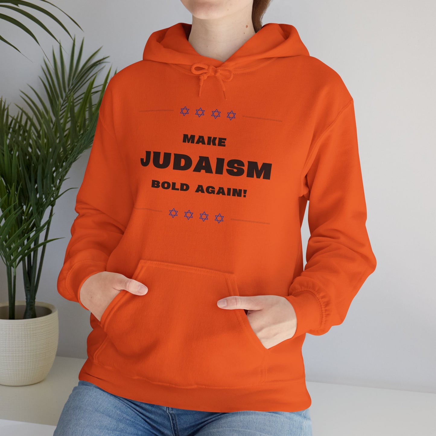 Make Judaism Bold Again! (Unisex) hoodie - Jewish/Israel Pride