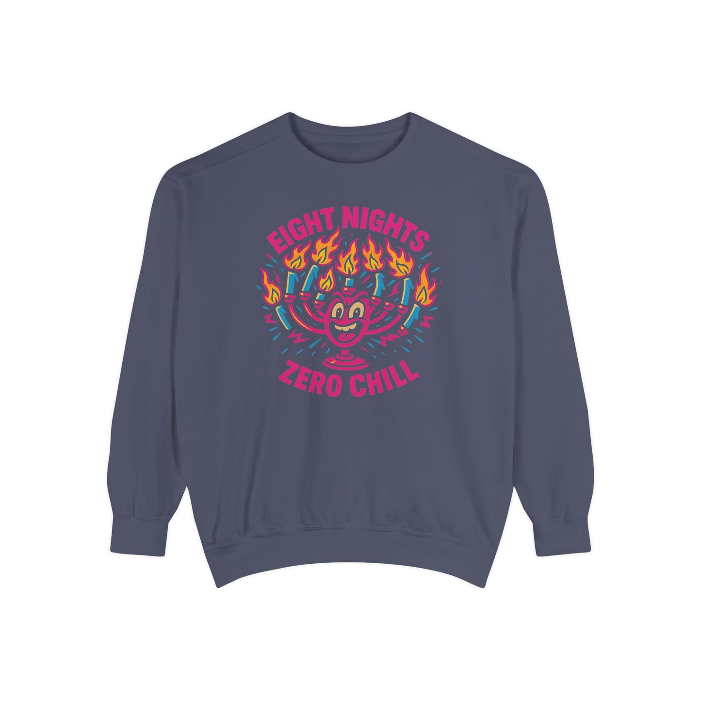 Eight nights - Hannukah Swag Comfy Unisex Sweatshirt