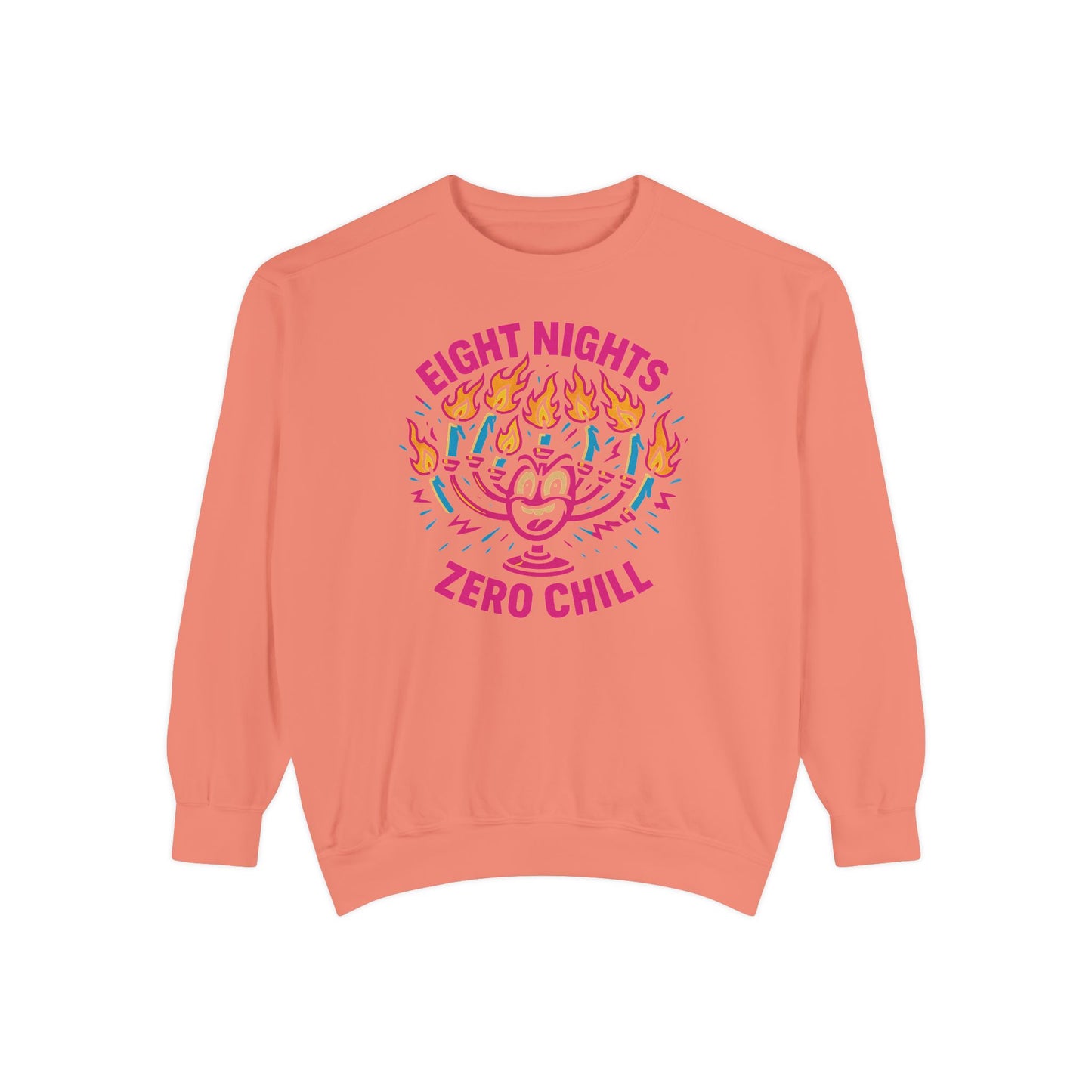 Eight nights - Hannukah Swag Comfy Unisex Sweatshirt