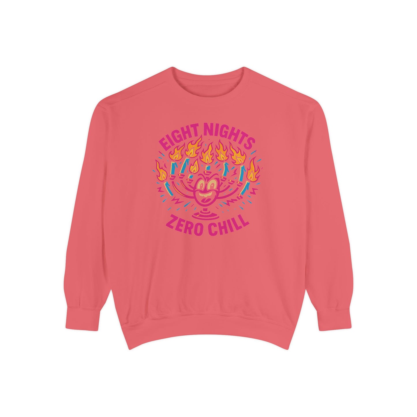 Eight nights - Hannukah Swag Comfy Unisex Sweatshirt