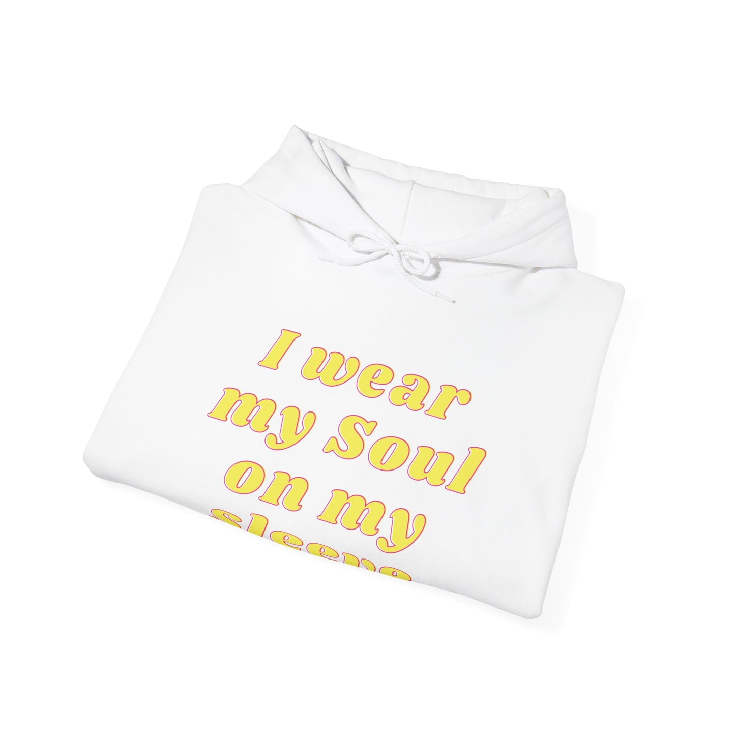 Soul on Sleeve (Unisex) hoodie - Jewish/Israel Pride