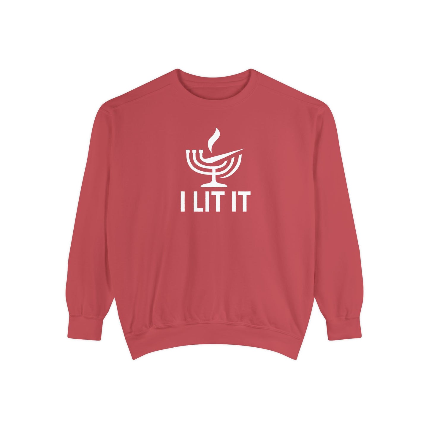 Get Lit Nike - Zero Chill - Hannukah Swag Comfy Unisex Sweatshirt