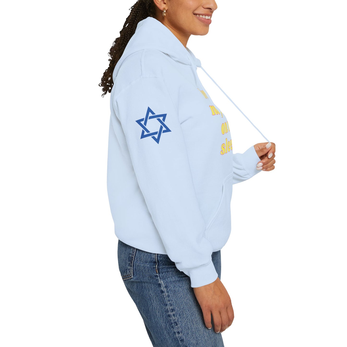 Soul on Sleeve (Unisex) hoodie - Jewish/Israel Pride