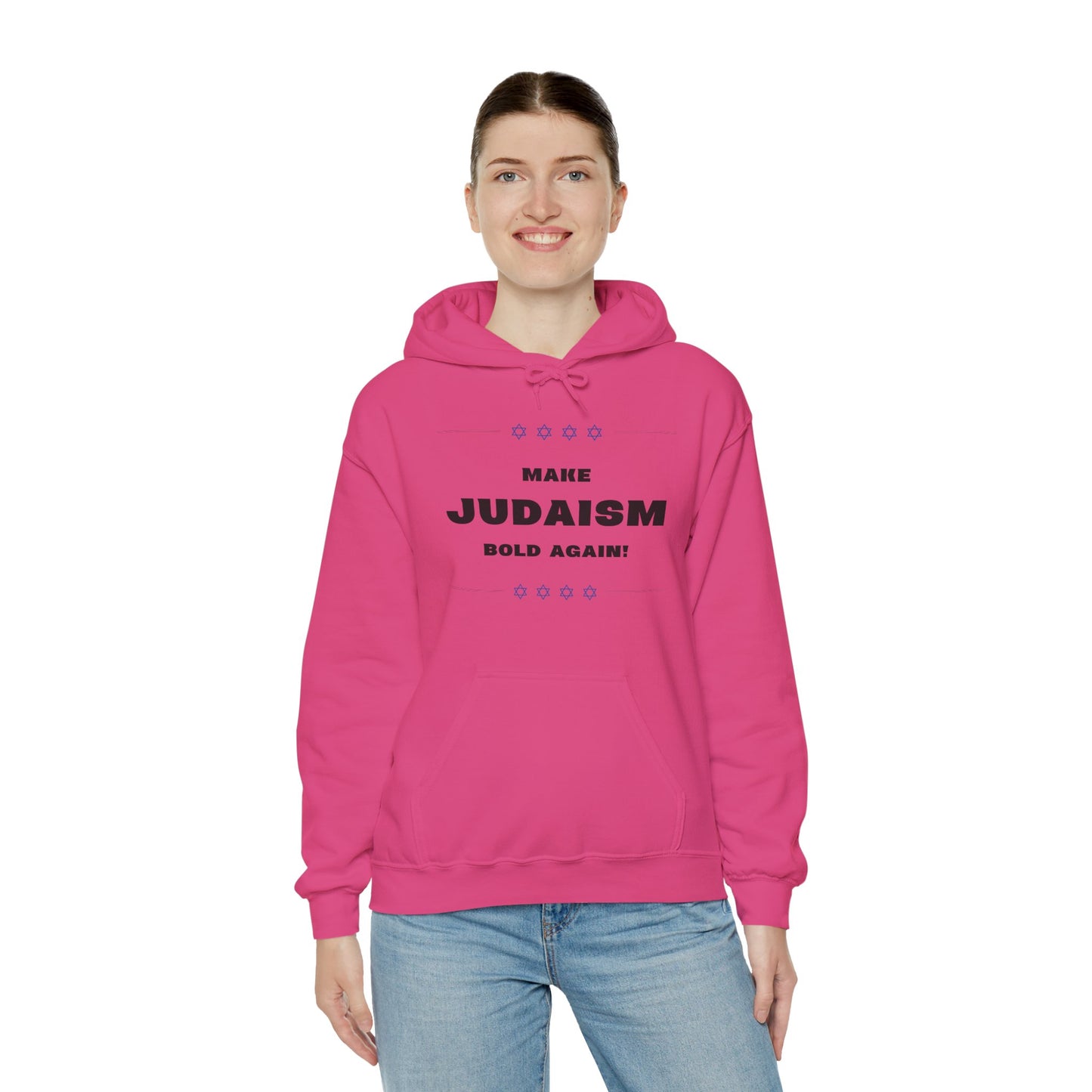 Make Judaism Bold Again! (Unisex) hoodie - Jewish/Israel Pride