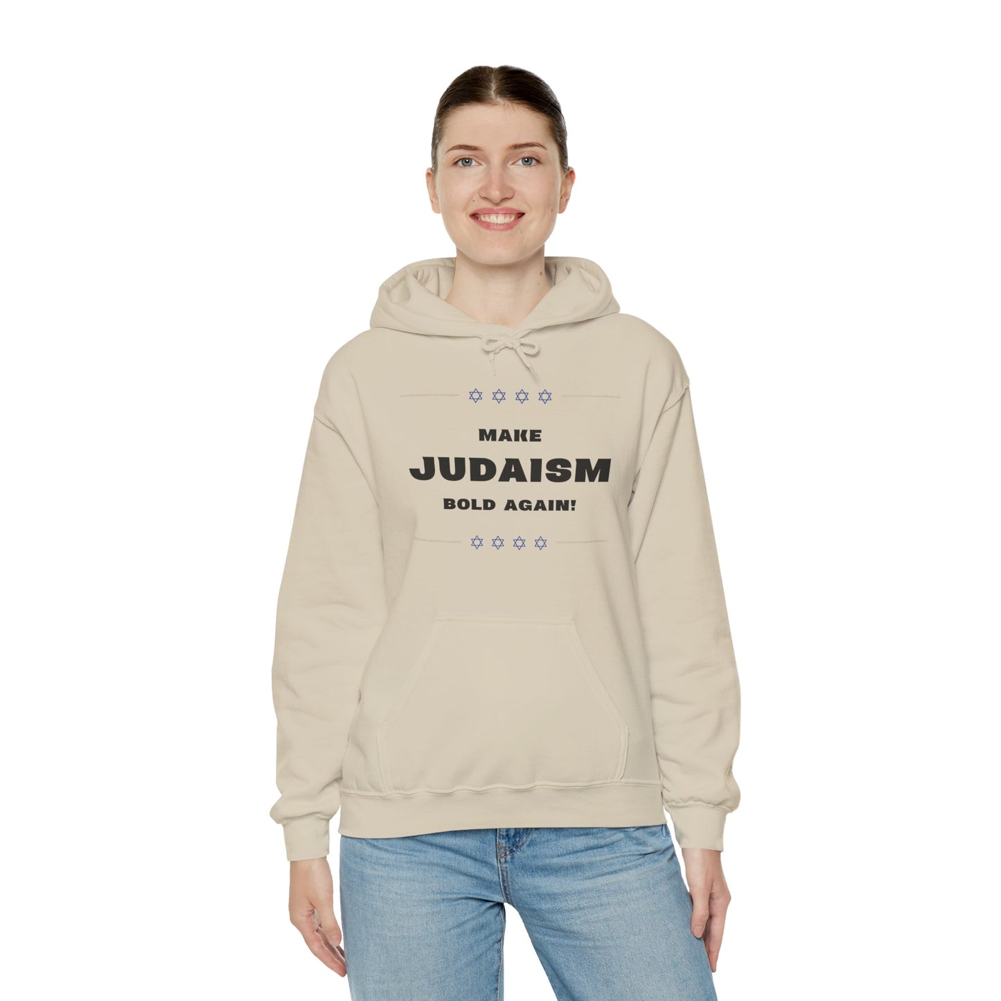 Make Judaism Bold Again! (Unisex) hoodie - Jewish/Israel Pride
