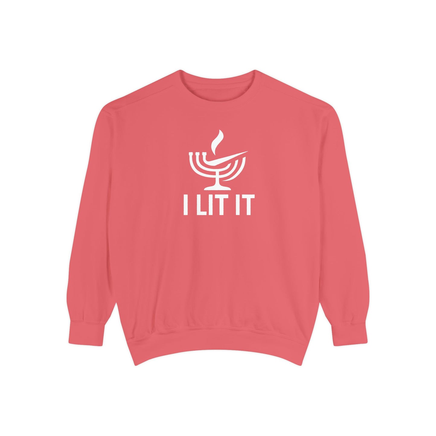 Get Lit Nike - Zero Chill - Hannukah Swag Comfy Unisex Sweatshirt