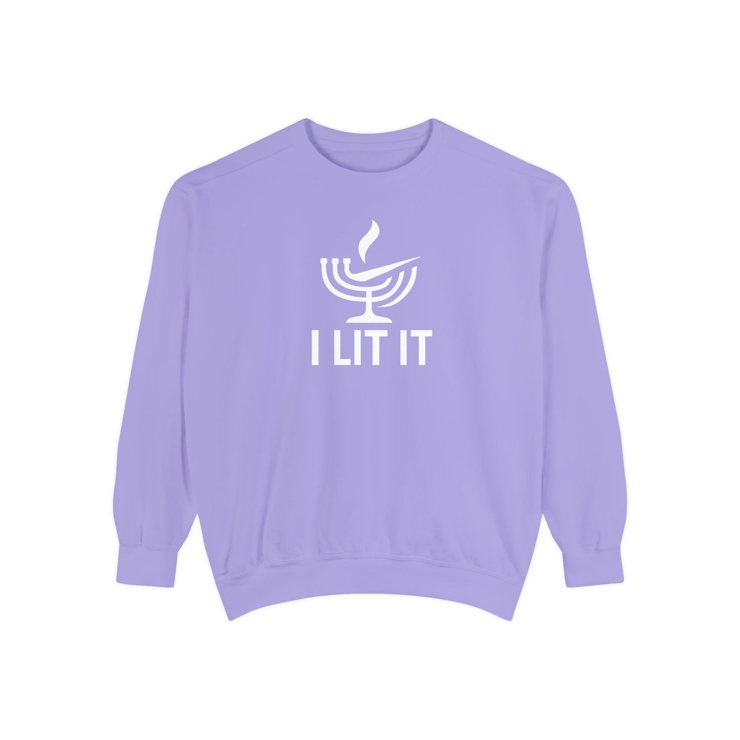 Get Lit Nike - Zero Chill - Hannukah Swag Comfy Unisex Sweatshirt